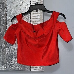 Cutout bandage blouse